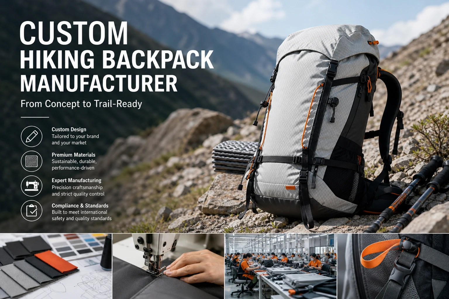 Custom Hiking Backpack Manufacturer: The 2026 Professional Sourcing Guide (2026 Updated)