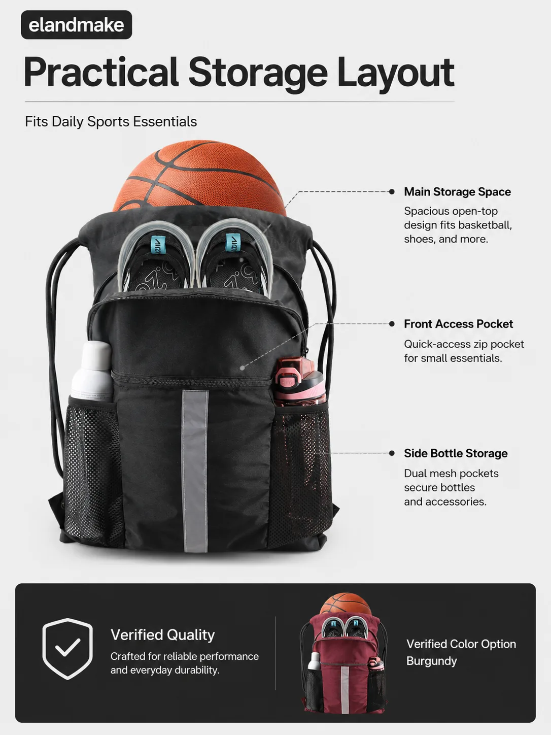 Custom Drawstring Book Bags Factory