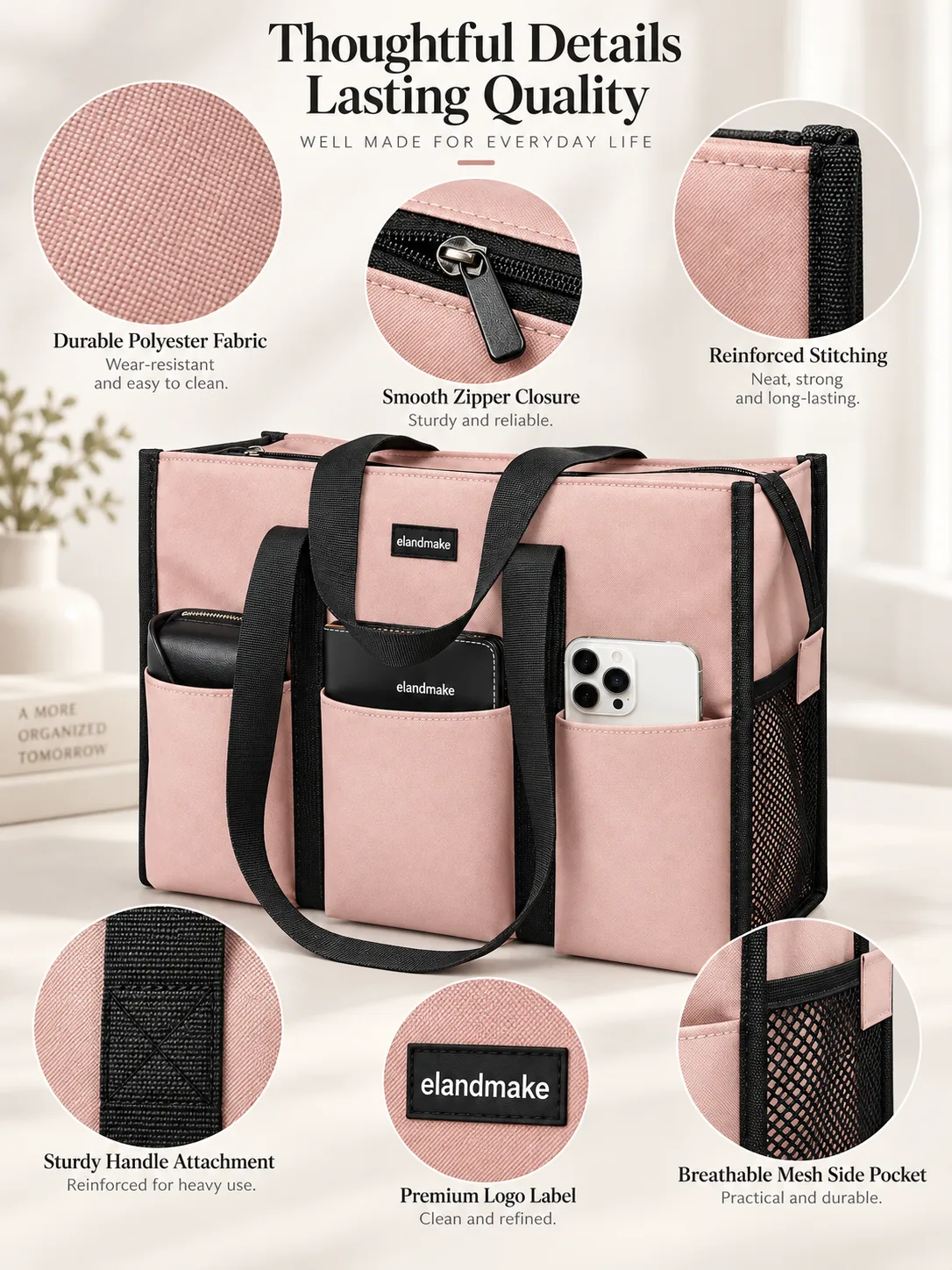 large mommy tote bag manufacturer