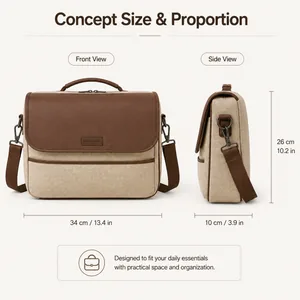 Custom Messenger Shoulder Crossbody Bag