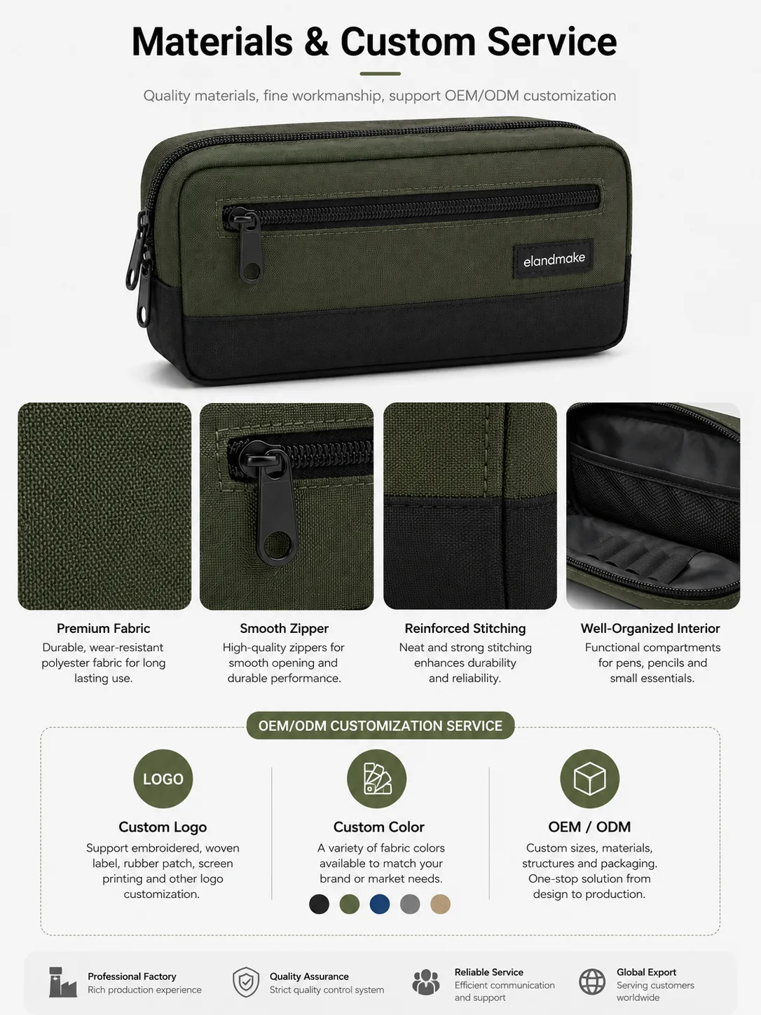 Custom Pencil Box Case Factory