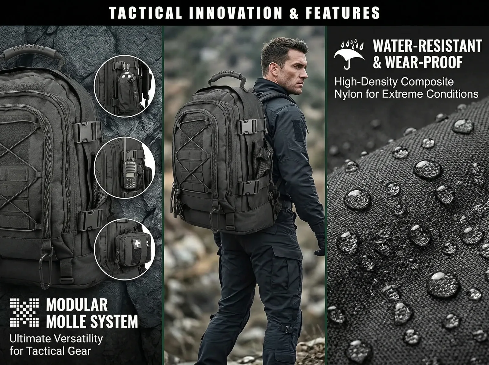 Custom Tactical Backpack Wholesale