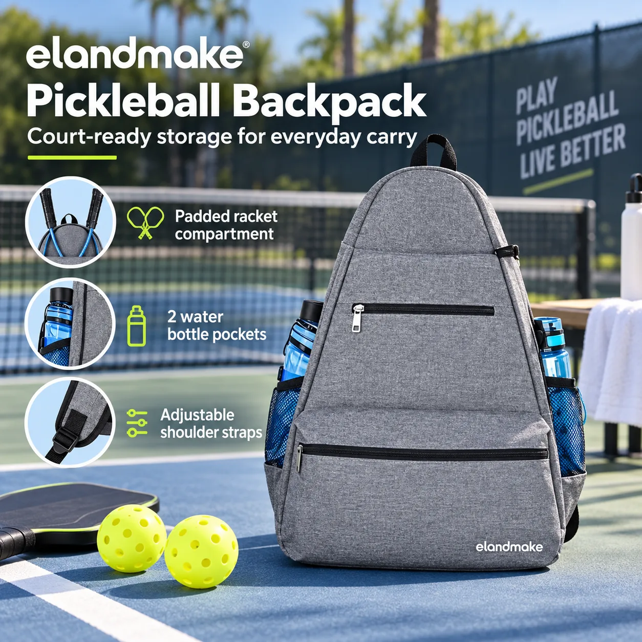 tennis backpack manufacturer