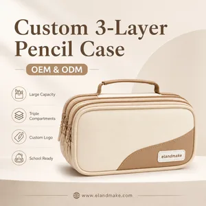 Custom three Layer Primary School Pencil Box